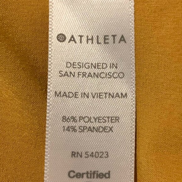 Athleta Women's Zypher Crew Neck Stretch Taper Athletic Tank Top Size S - Picture 10 of 14